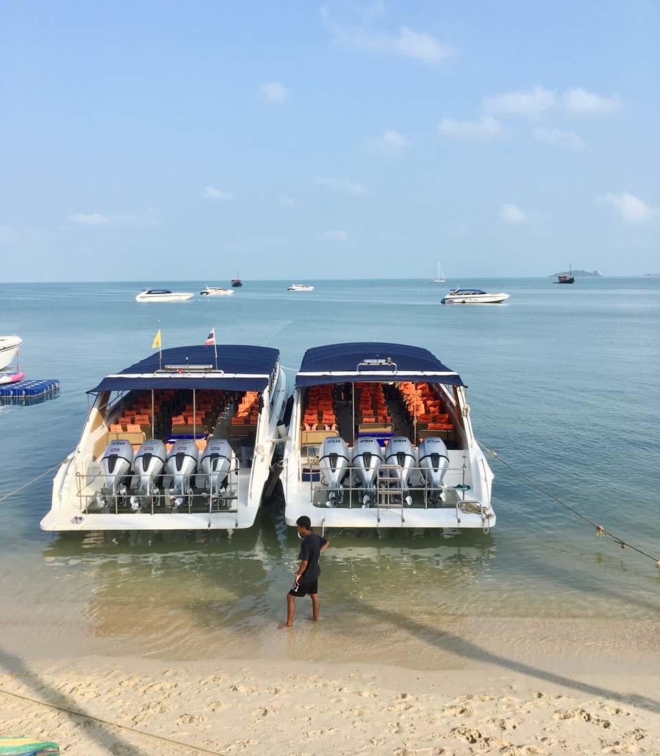 Ang Thong speed boat