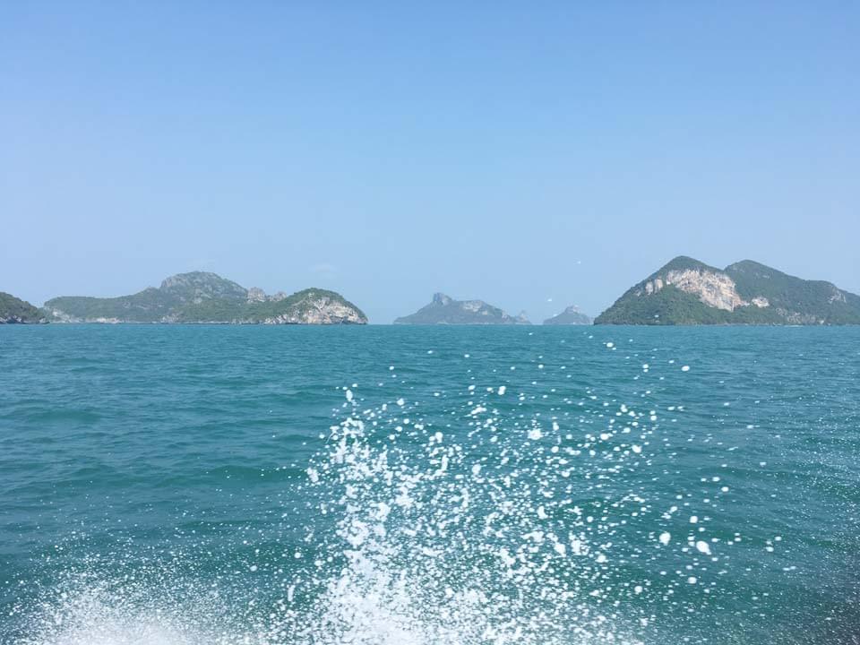 Ang Thong speed boat