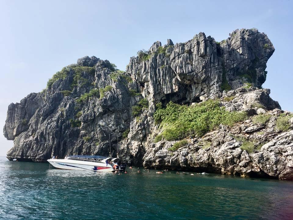 Snorkeling in Ang Thong