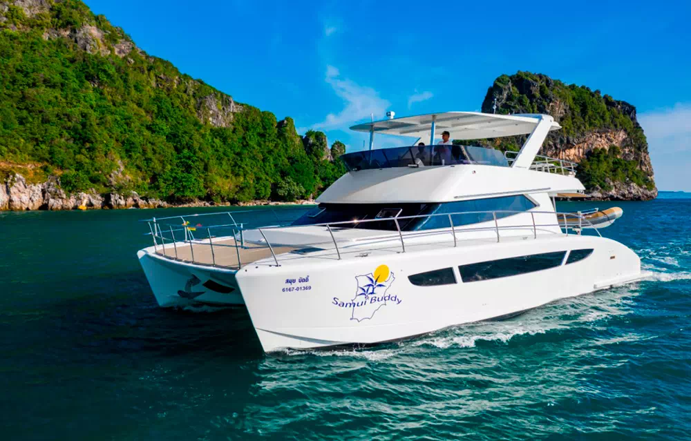 Samui Buddy catamaran sunset cruise Koh Samui