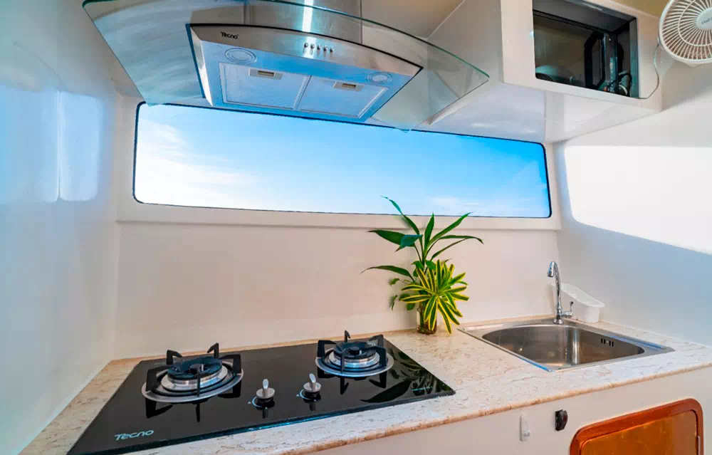 Samui Buddy catamaran - open sea view Koh Samui