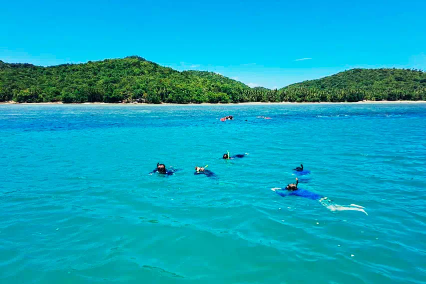 Pink dolphins tour, snorkeling at Koh Tan and Pig Island Koh Madsum view 18