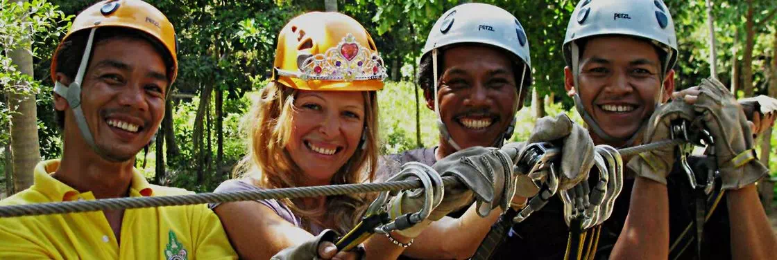 hawk adventure zipline koh samui