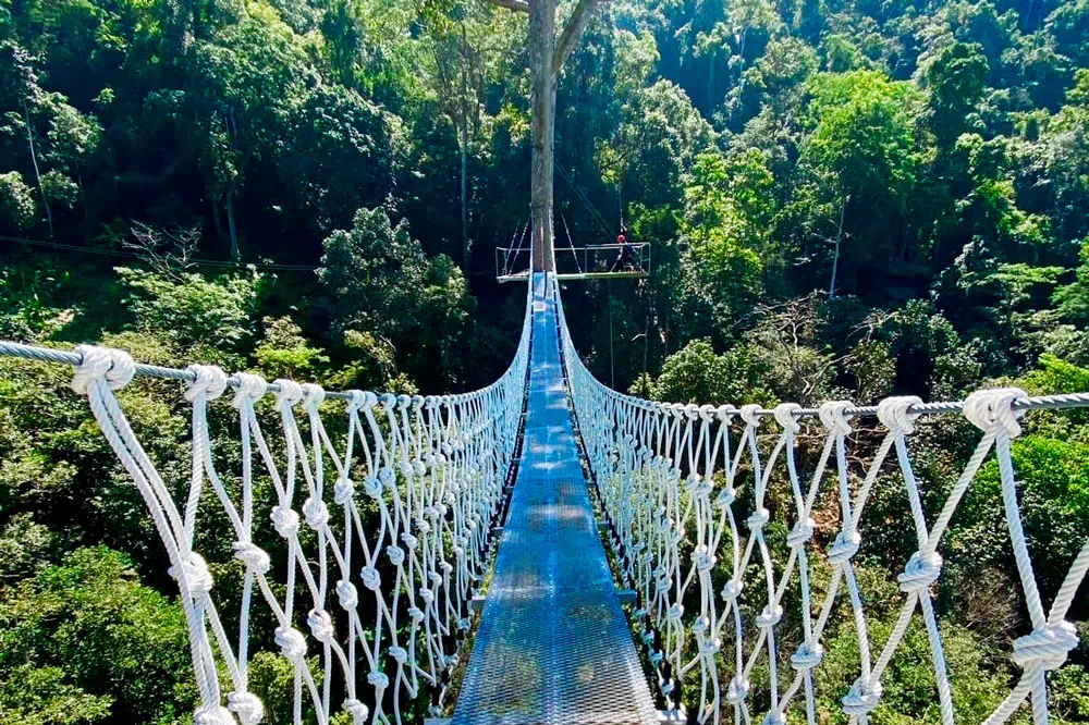 Zipline on Samui Hawk Adventure view 9