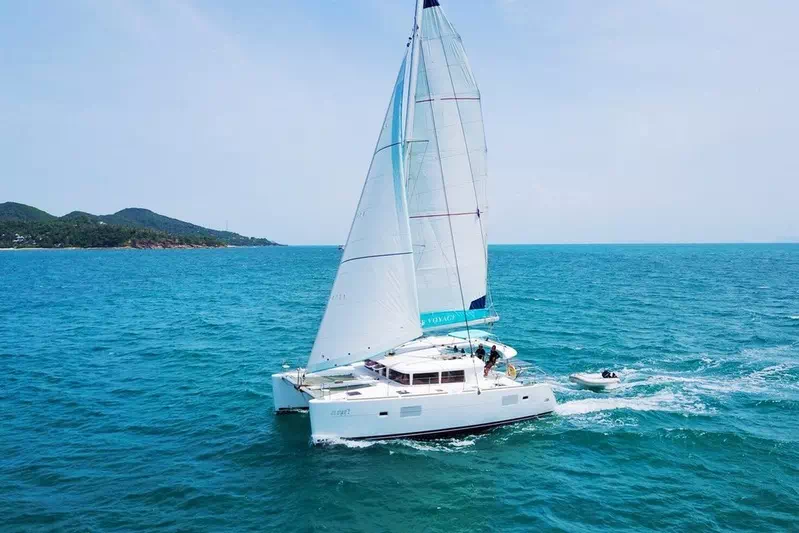Blue Coco catamaran on Koh Samui view 3
