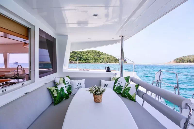 Blue Coco catamaran on Koh Samui view 4
