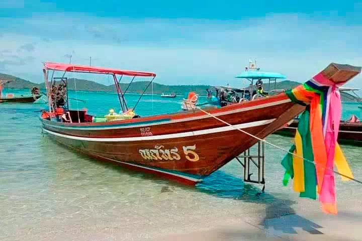 Private Long-tail Boat to Koh Tan Koh Madsum Koh Rap view 1