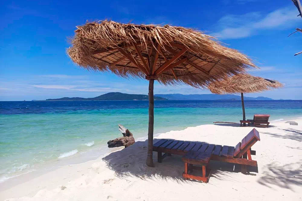 Koh Madsum, Koh Rap, and Koh Tan from Samui view 4