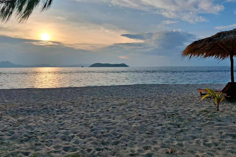 Koh Madsum, Koh Rap, and Koh Tan from Samui view 2