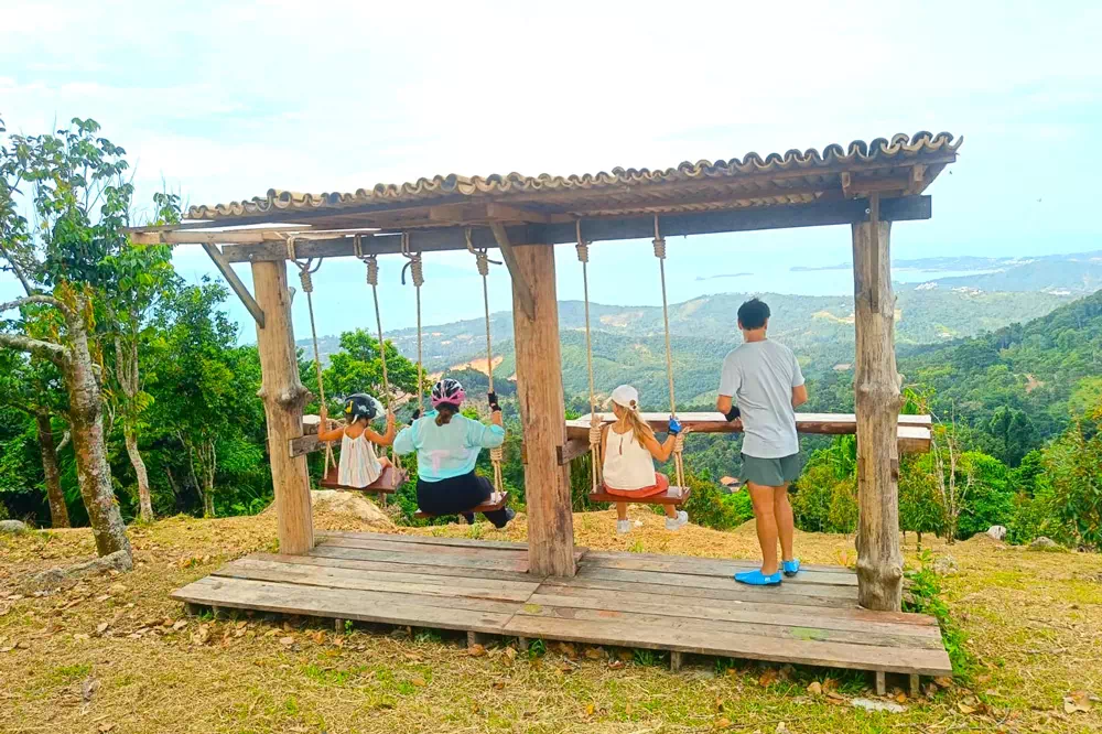 ATV Excursion Samui mountain routes view 7