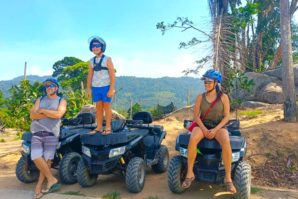 ATV tour Samui for tourists view 13