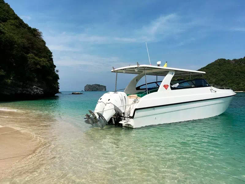Koh Tan island - Ruby 38 private speedboat tour Koh Samui
