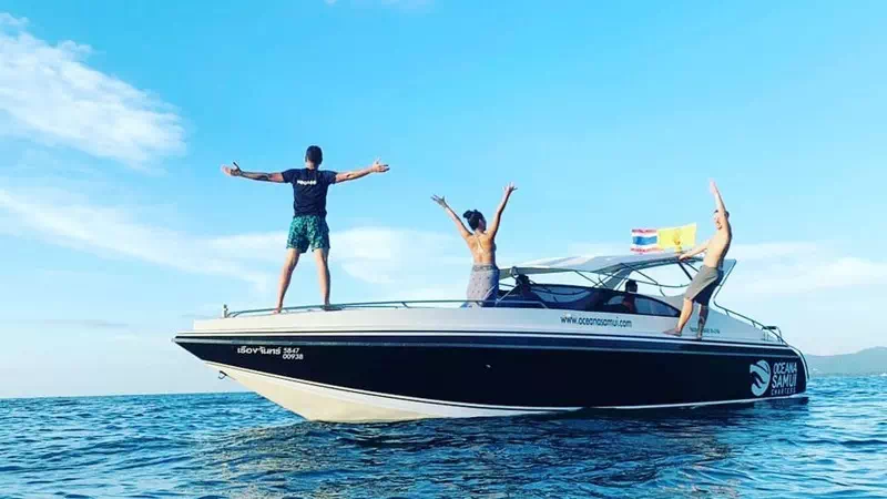 Sealux 30 Speedboat Koh Samui view 5