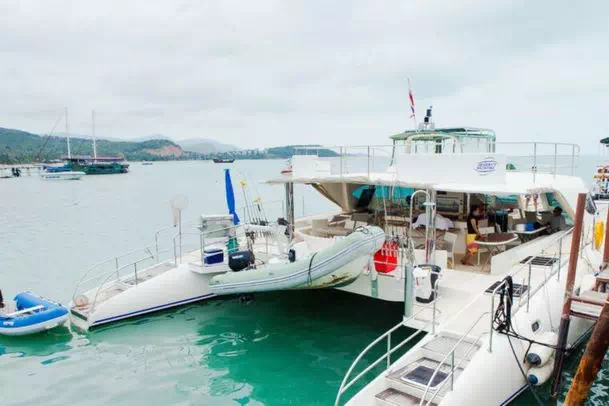 Rent catamaran Serenity on Koh Samui view 2