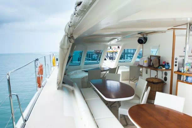 Rent catamaran Serenity on Koh Samui view 3