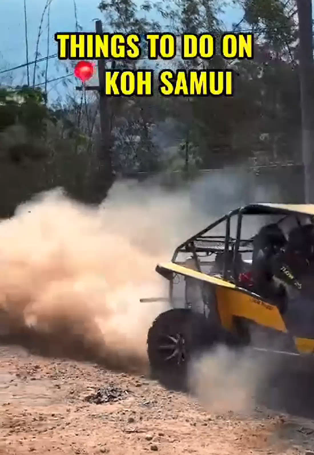 ATV Safari tour Samui viewpoint in the jungle